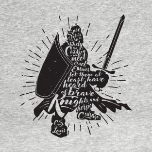 Knight: C.S. Lewis T-Shirt